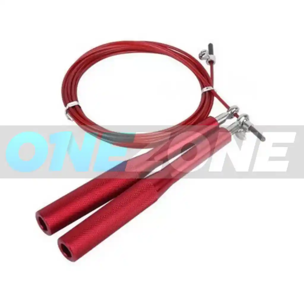 Lazo De Saltar Gvs Ajustable Metalico Guaya 3metros/ Rojo