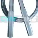 Lazo De Saltar Gvs Ajustable Metalico Guaya 3metros/ Plateado