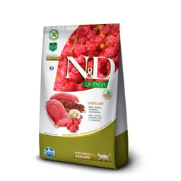 Alimento Seco Para Gato Nyd Quinua Fel Adult Urinary Pato 7.5 Kg