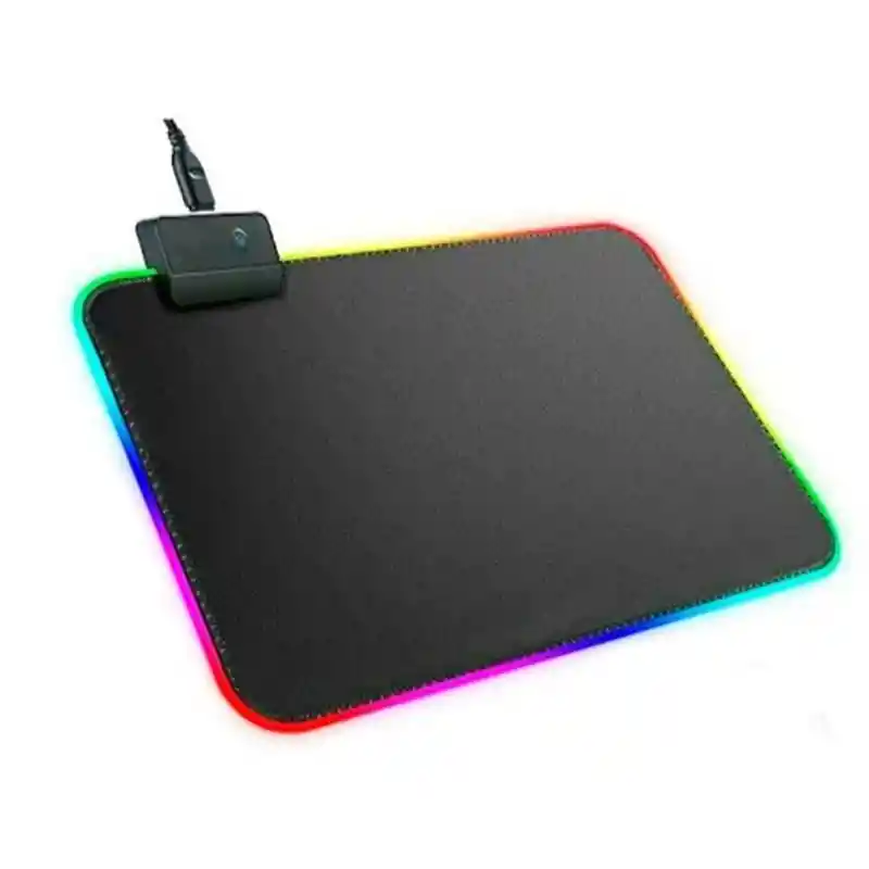 Pad Mouse Gamer Rgb Retro Iluminado De 25x35cm X 04 Mm