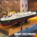 Juego De Bloques De Construccion Del Barco Titanic