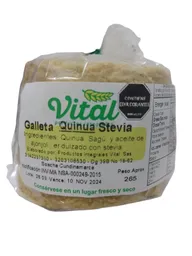 Galleta De Quinua Con Stevia X 5 Und Vital