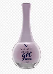 Esmalte Vogue En Gel Larga Duracion Color Morado Claro Elegante