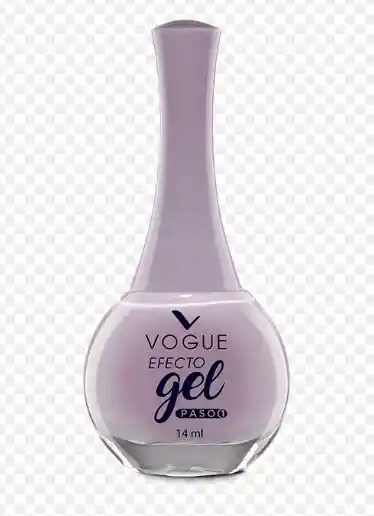 Esmalte Vogue En Gel Larga Duracion Color Morado Claro Elegante