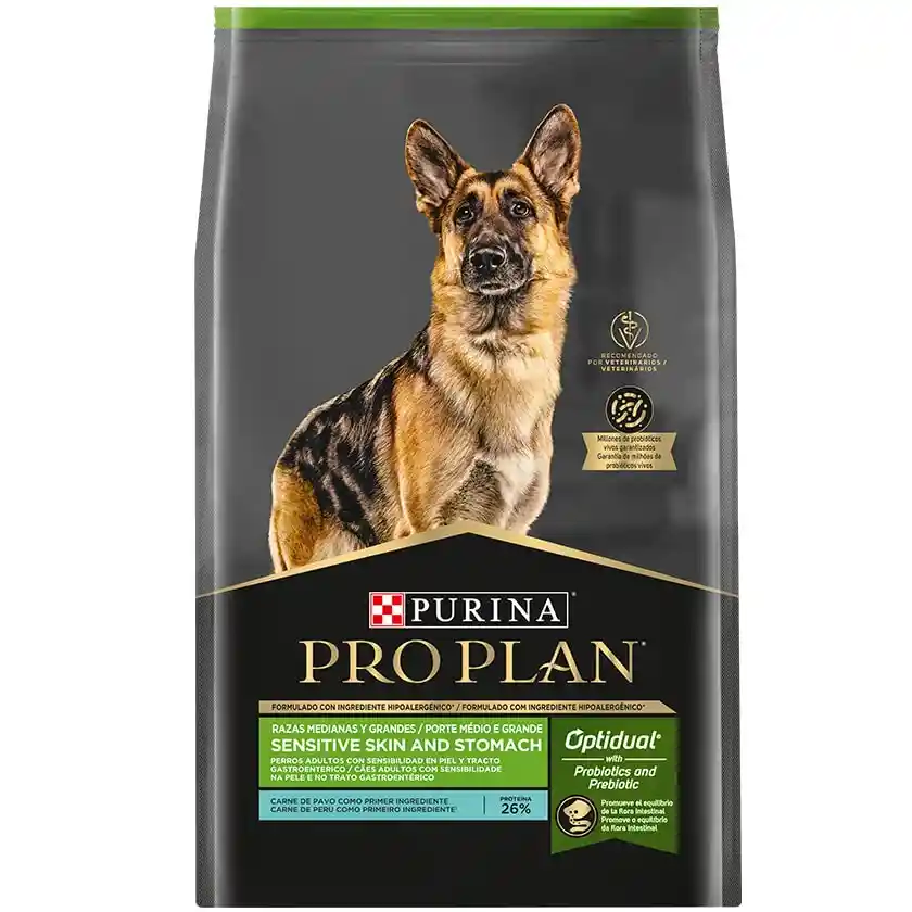 Proplan Skin & Stomach-pavo Y Probiot 3,5 Kg