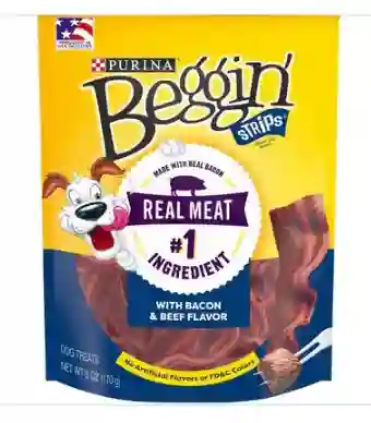 Beggin Strips Bacon Beef 6 Oz N7 Us