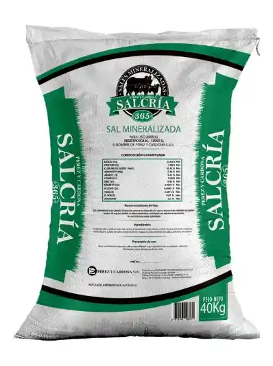 Sal Pyc Cria 365-7% Bulto X 40 Kg