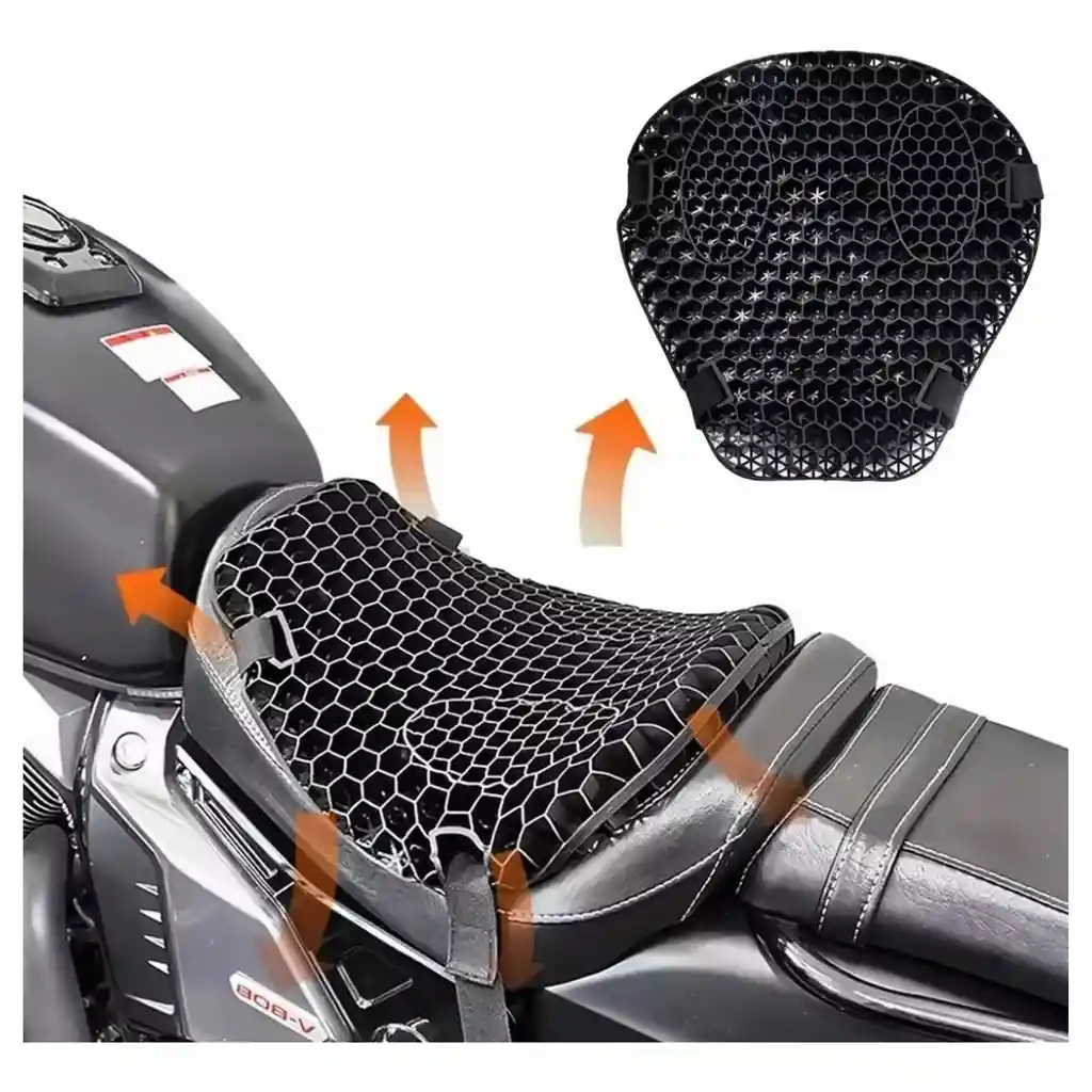 Cojín Para Moto De Silicona Gel