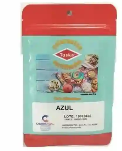 Colorante Para Alimentos Vegetal Tuska Azul 25g