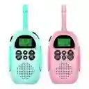 Radio Walkie Talkie Para Niños 2 Unidades