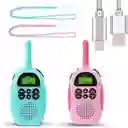 Radio Walkie Talkie Para Niños 2 Unidades