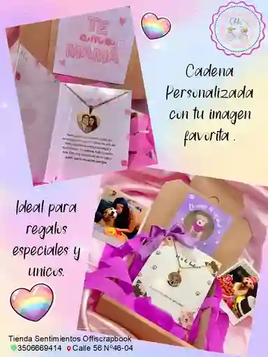 Cadena Personalizada Con Foto 📸 Bajo Pedido