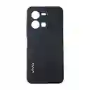 Silicone Case Estuche Funda Para Vivo Y35 Negro