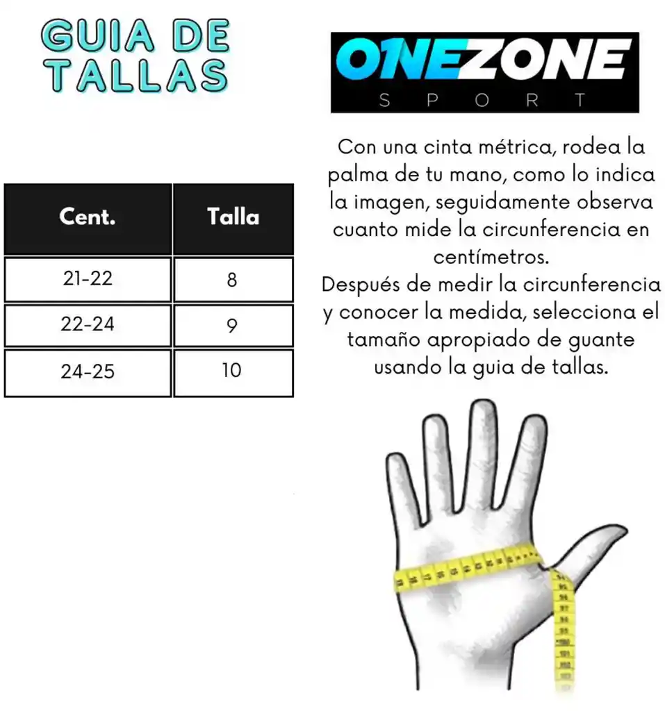 Guantes Futsala Gvs Jonas Dominator - Blanco/ Talla: 8