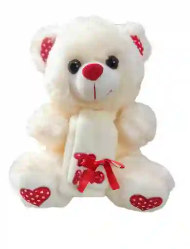 Oso Peluche Parches Oso Cariñoso Peluche 24cm