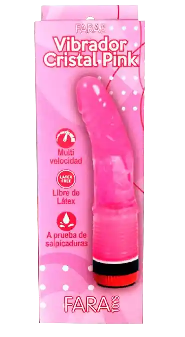Vibrador 18cm Faratoys Pink