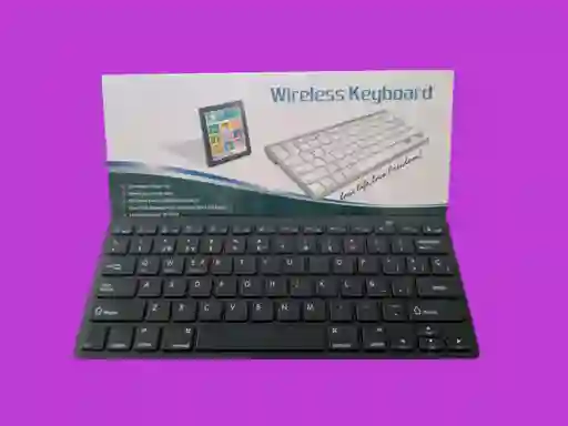 Eclado Bluetooth En Español Para Android Windows Compatible Para Pc Portátil Videojuego