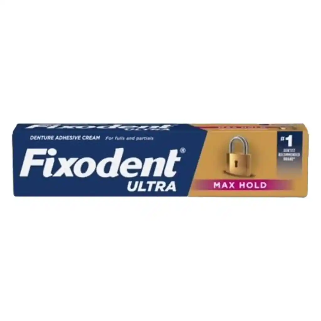 Fixodent Ultra Max Hold Adhesivo Dental 2.2 Oz (62 G)