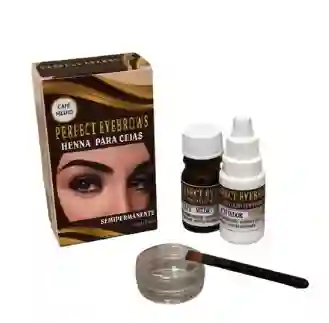 Henna Para Cejas Cafe Medio - Perfect Eyebrows