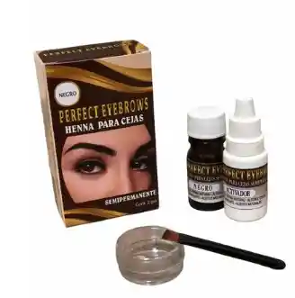 Henna Para Cejas Negro - Perfect Eyebrows