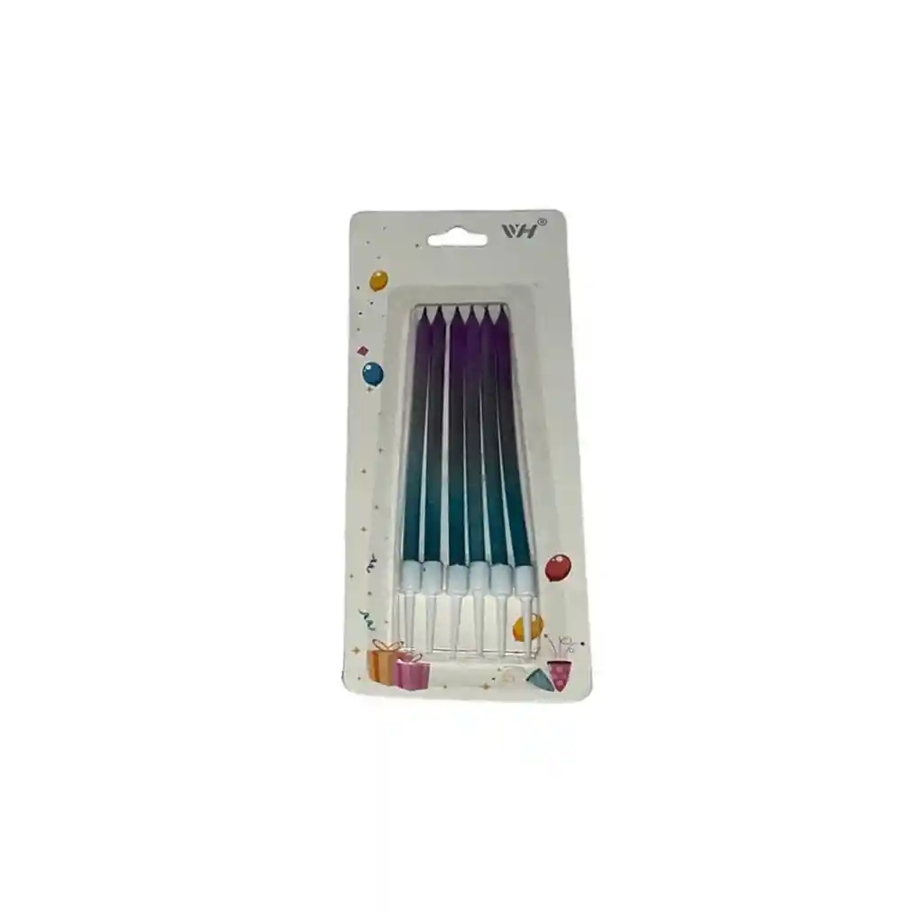 Vela Larga X6 Bicolor Morada