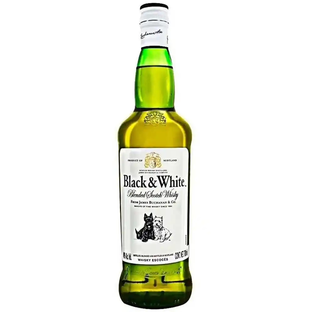 Whisky Black And White 700ml