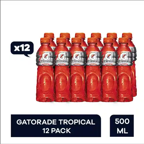 Gatorade Rojo 500ml X12