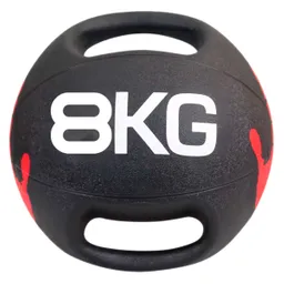 Balón Peso 8kg Medicinal Agarre Crossfit Gymball Terapia