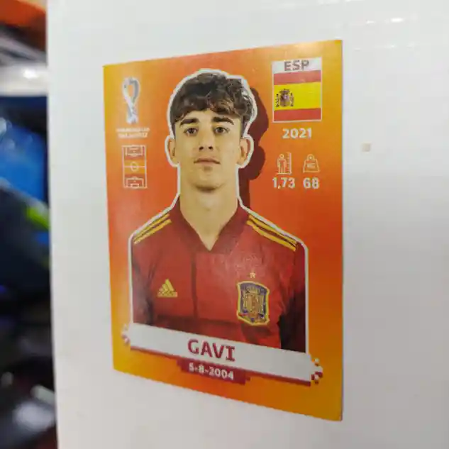 Lamina De Gavi Esp 9 Para Album Mundial Qatar 2022