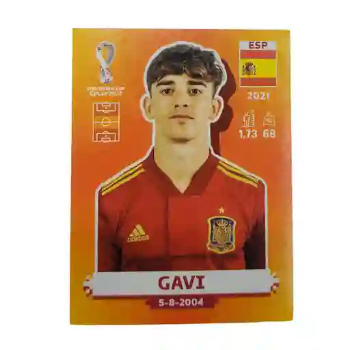 Lamina De Gavi Esp 9 Para Album Mundial Qatar 2022