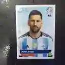 Lamina De Lionel Messi Para Album Copa America 2024