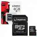 Micro Sd 4 Gb Tarjeta De Memoria