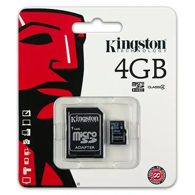 Micro Sd 4 Gb Tarjeta De Memoria