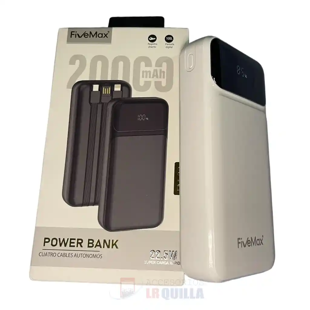 Power Bank | Cargador Portatil De 20.000mah | Carga Rapida