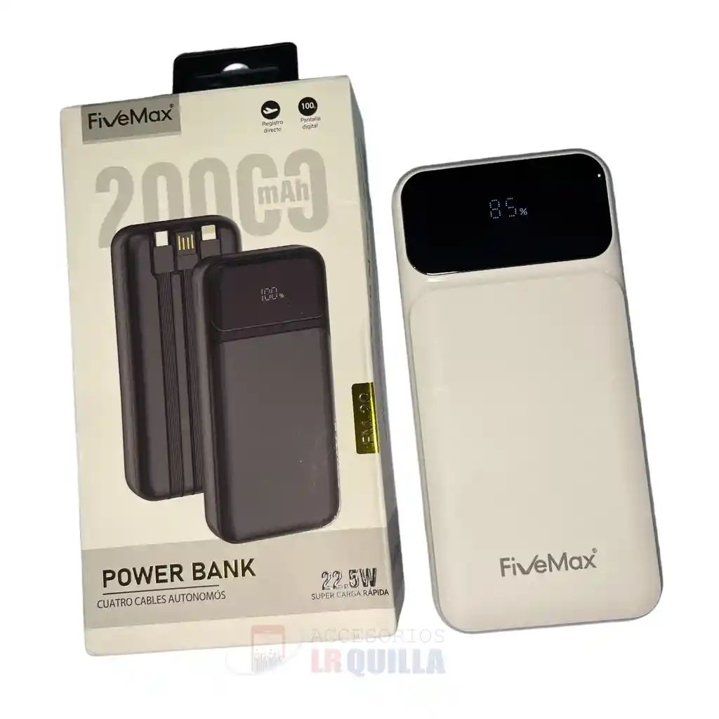 Power Bank | Cargador Portatil De 20.000mah | Carga Rapida