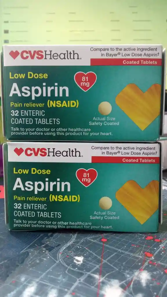 Aspirin 81 Mg 32 Enteric Coated Tablets