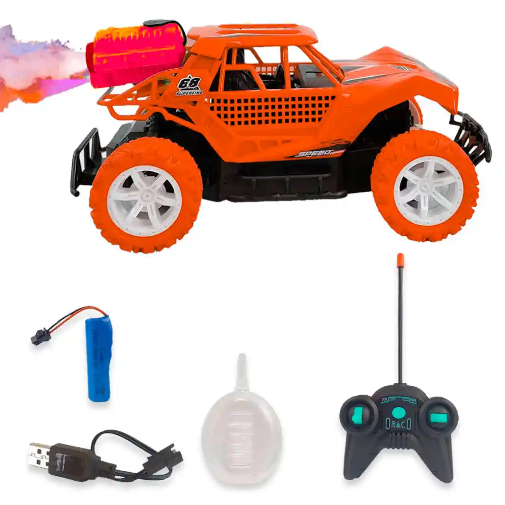 Carro Todo Terreno Buggy Recargable Control Remoto Niños