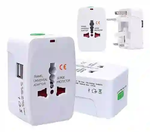 Adaptador Europeo Universal Para Viajes Internacionales Q-a178