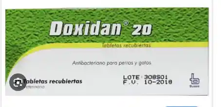 Doxidan 20mg ( 5 Tabletas)