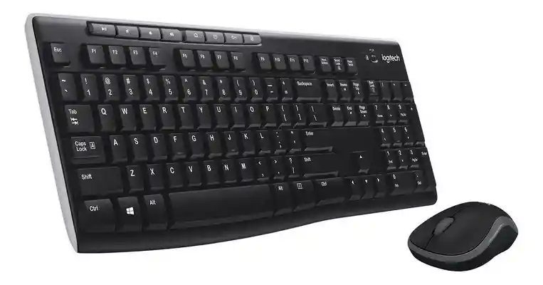 Combo Teclado Y Mouse Logitech Mk270 Inalambrico