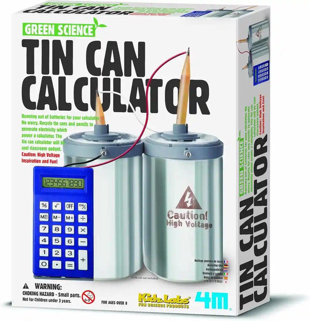 Juego De Experimento Crea Tu Propia Calculadora Para Niños