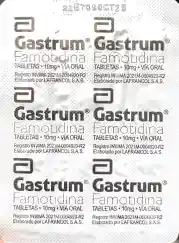 Gastrum 10 Mg Sob X 12