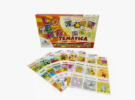 Loteria Tematica 6 Cartones