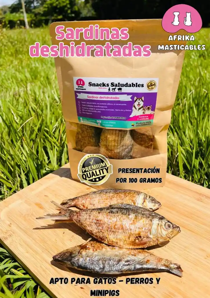 Paquete De Sardinas Deshidratadas