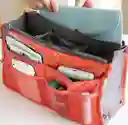 Neceser Bolso Organizador Multifuncional Viajero Cables Auto Naranja