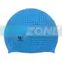 Gorro De Natación En Silicona Gvs Swimmer - Adulto/ Azul