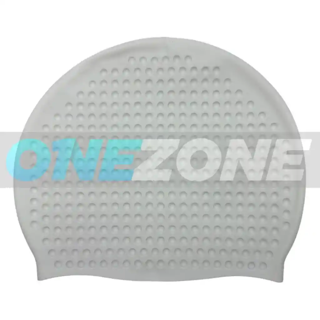 Gorro De Natación En Silicona Gvs Swimmer - Adulto/ Blanco