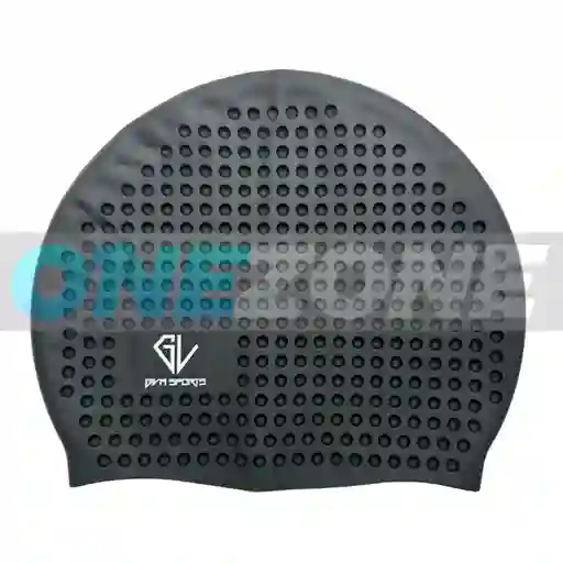 Gorro De Natación En Silicona Gvs Swimmer - Adulto/ Negro