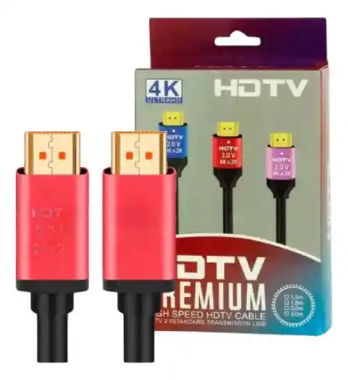 Cable Hdmi 1.5 Metros 4k Ultra Hd Hdtv Premium