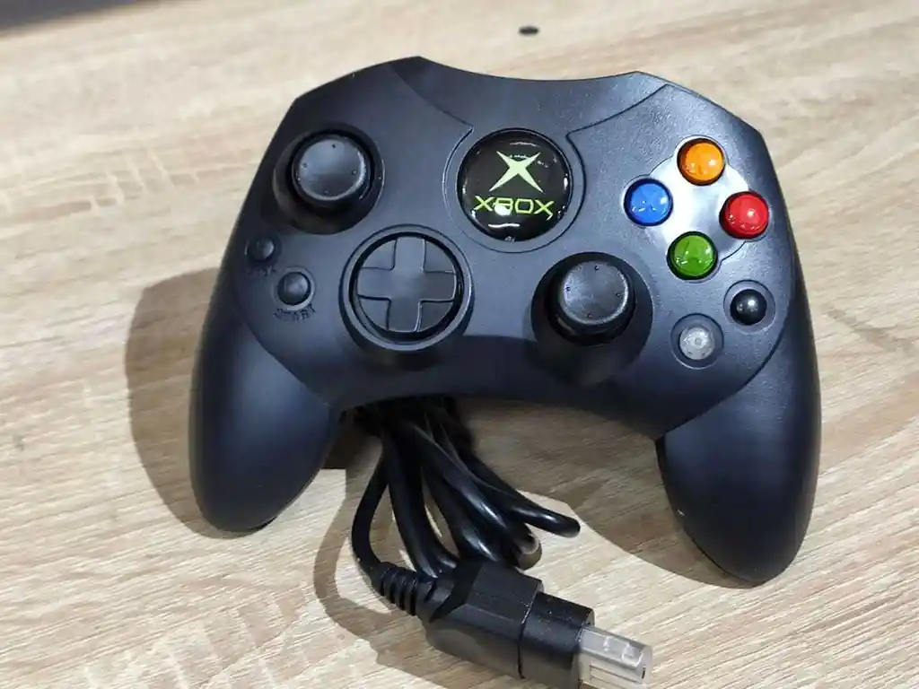 Control Mando Para Xbox Normal O Caja Negra Con Cable